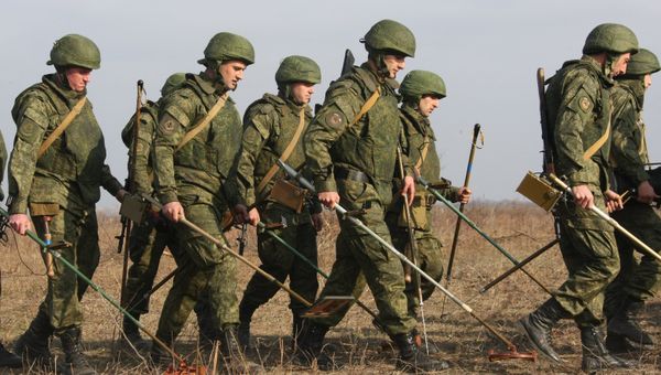 Разминирование местности