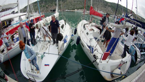 Парусная регата Морское перо в Севастополе