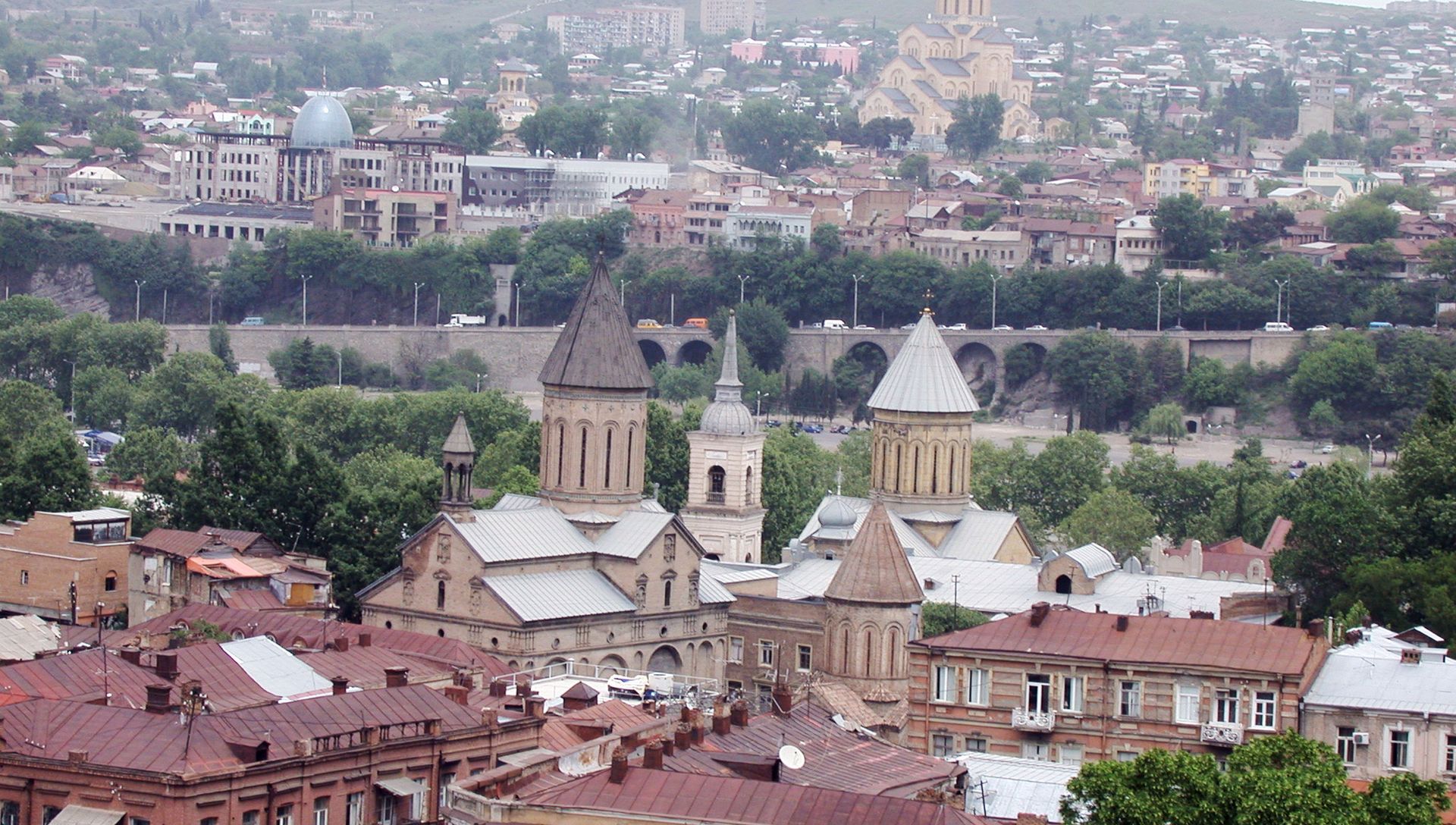 Панорама Тбилиси Панорама Тбилиси - РИА Новости, 1920, 04.09.2020