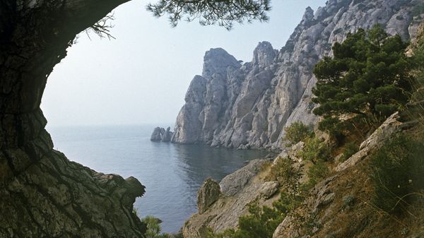 Вид на Южном берегу Крыма
