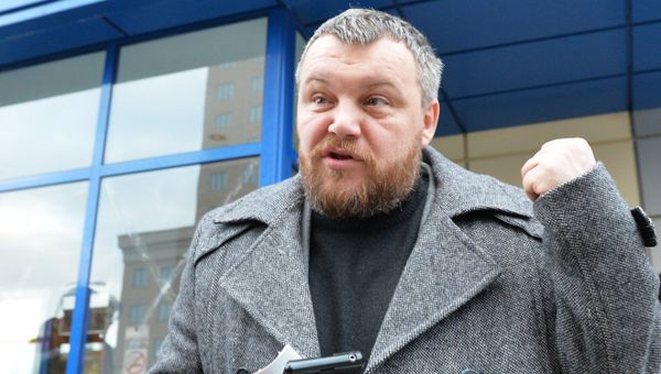 Актер Михаил Пореченков посетил Донецк