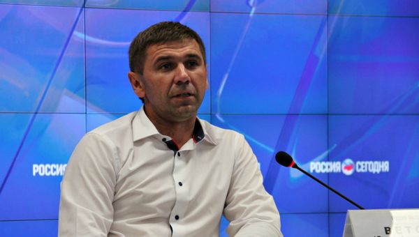 Пресс-конференция Профессиональный футбол в Крыму. Кандидат в президенты Крымской футбольной организации Юрий ВЕТОХА.