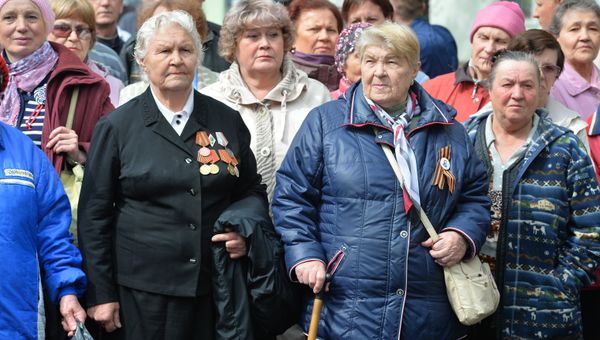 Открытие Памятника труженикам тыла в Челябинске