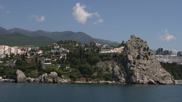 Гурзуф на южном берегу Крыма