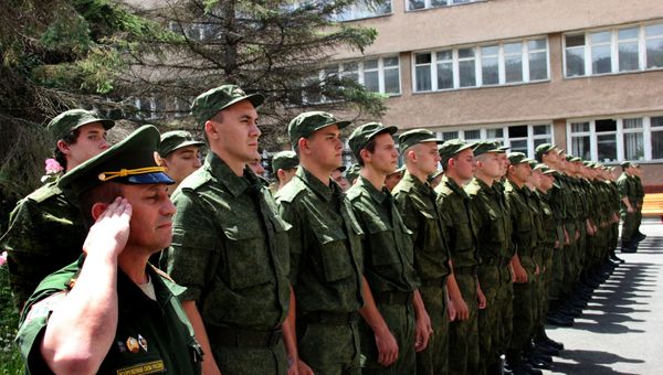 Крымские призывники