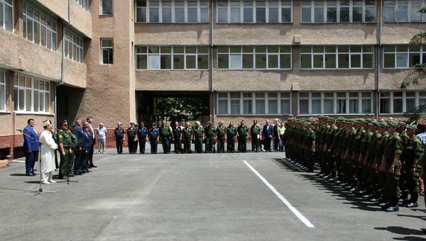 Крымские призывники