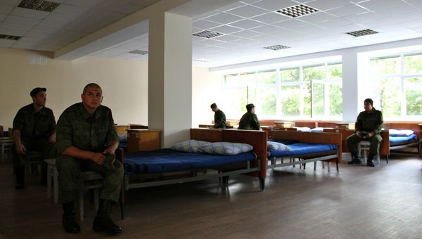 Крымские призывники