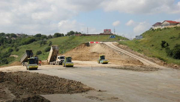 Ремонт объездной дороги в Симферополе на участке Мирное-Дубки