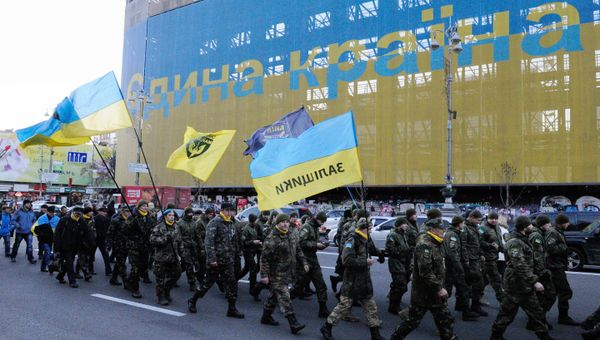 Годовщина начала событий на киевском Майдане