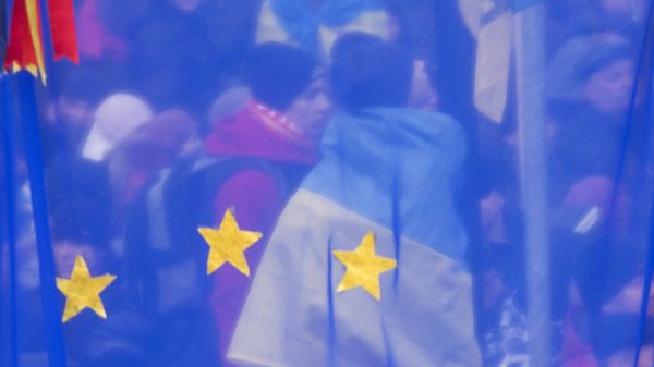 Акции протеста сторонников евроинтеграции Украины