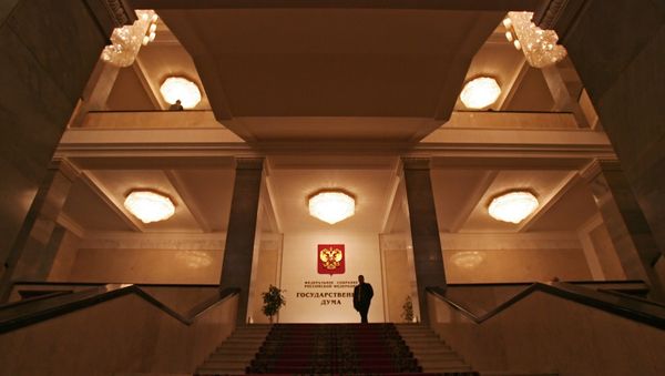 Вход в Госдуму РФ