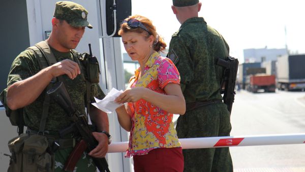 Ситуация на пропускном пункте Армянск Ситуация на пропускном пункте Армянск