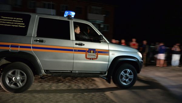 Обрушение крыши учебного центра ВДВ в Омской области