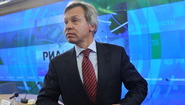 Пресс-конференция депутата Госдумы РФ Алексея Пушкова