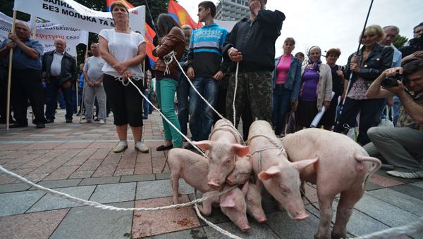 Протестные акции в Киеве
