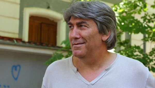 Режиссер Виталий Павлов на съемках в Крыму