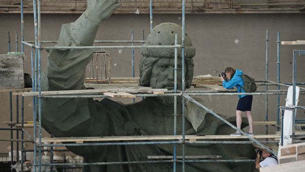 Изготовление памятника Великому князю Владимиру