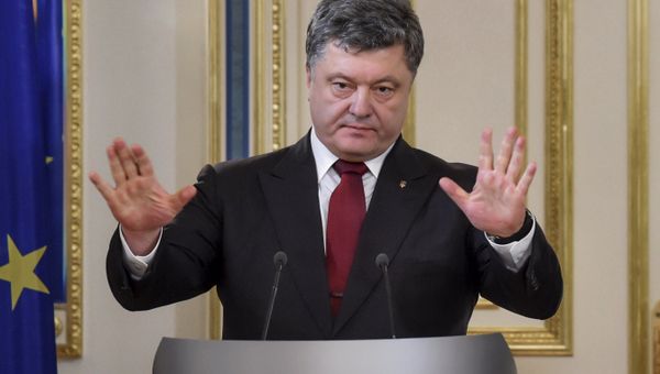 П/к П.Порошенко и Й.Хана в Киеве