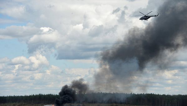 Вертолет Ми-28 потерпел крушение в Рязанской области