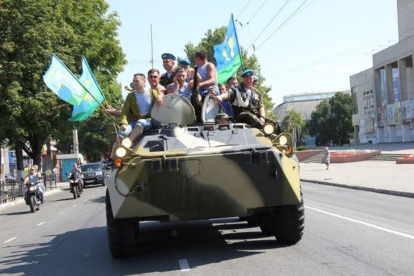 День ВДВ в Симферополе День ВДВ в Симферополе