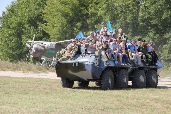 День ВДВ в Симферополе День ВДВ в Симферополе