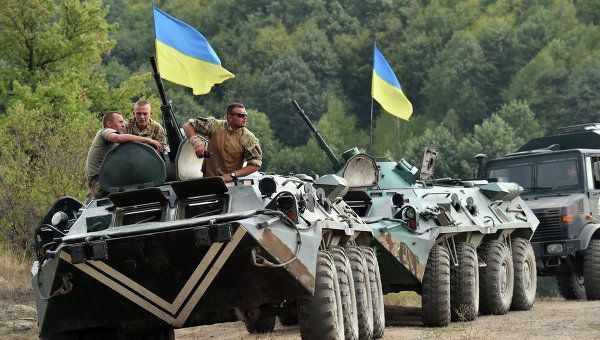 Украинские военные