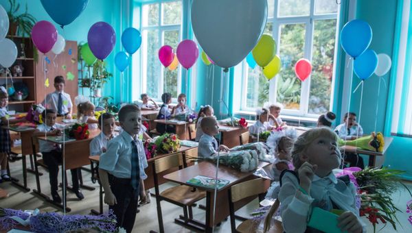 Начало нового учебного года в России