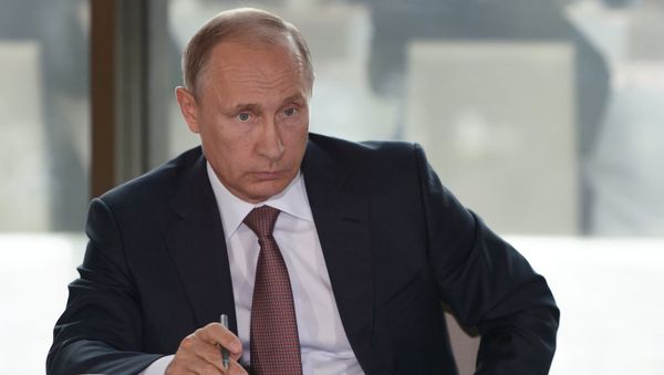 Встреча президента РФ В.Путина с представителями национальных общественных объединений Крыма