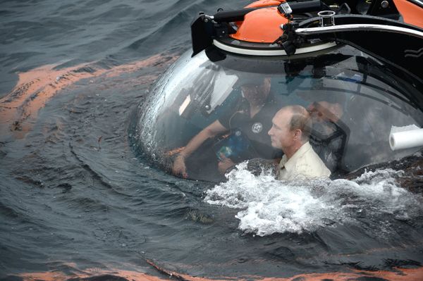 Рабочая поездка президента РФ В.Путина в Крым