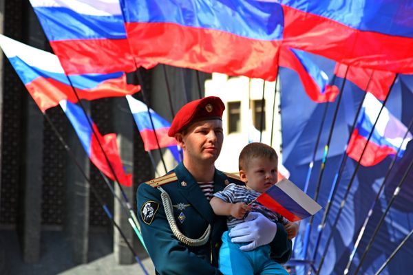 День флага РФ в Симферополе