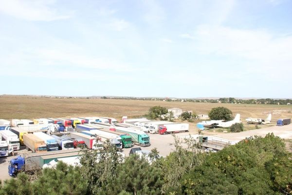Керченская переправа, август