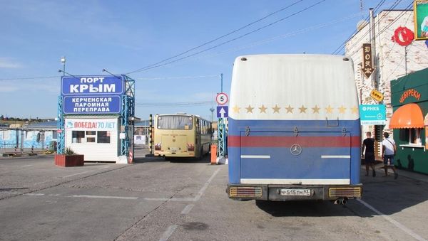 Керченская переправа, август