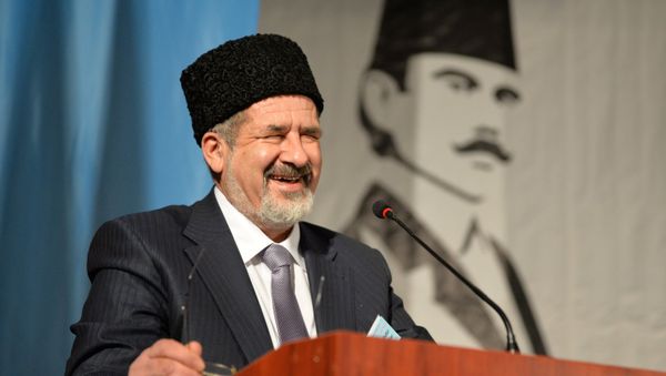 Национальный съезд крымских татар в Бахчисарае