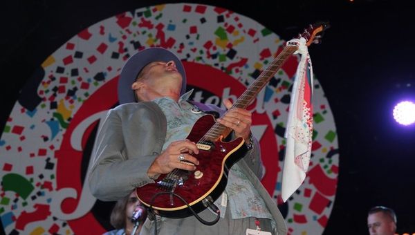 Выступление британского блюзмена Уилла Джонса св первый день Koktebel Jazz Party