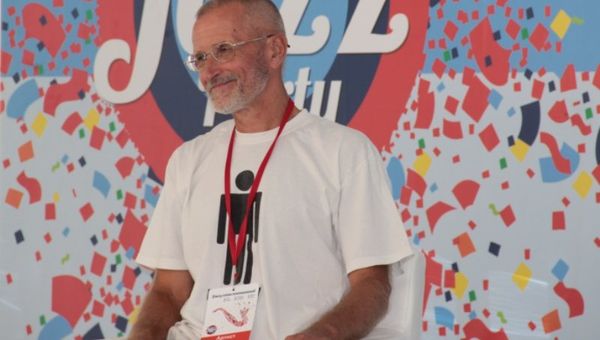 Второй день Koktebel Jazz Party. Российский джазовый гитарист, композитор Игорь Золотухин на пресс-конференции