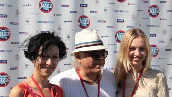 Koktebel Jazz Party. Третий день. Пресс-конференция российского певца Андрея Давидяна