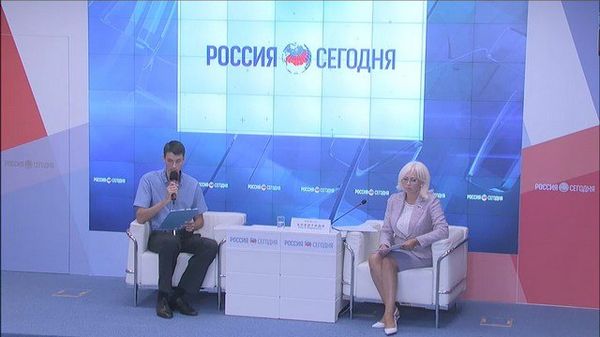 Пресс-конференция члена Комитета СФ Федерального Собрания РФ по обороне и безопасности Ольги Ковитиди