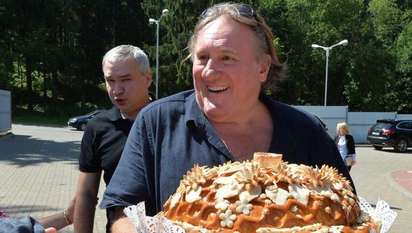Актер Жерар Депардье посетил Белоруссию