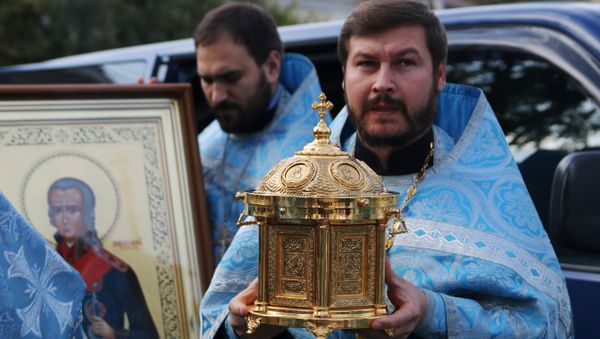 Мощи святого Федора Ушакова доставили в Крым