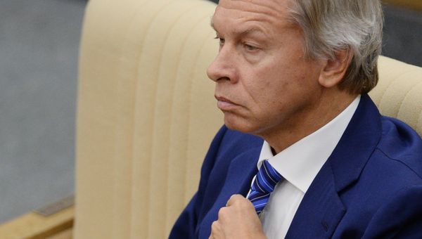 Председатель комитета Государственной Думы РФ по международным делам Алексей Пушков