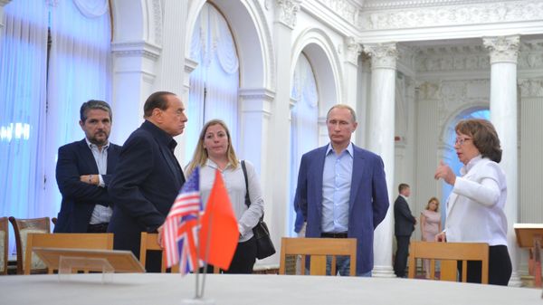 Рабочая поездка президента РФ В.Путина в Крымский федеральный округ