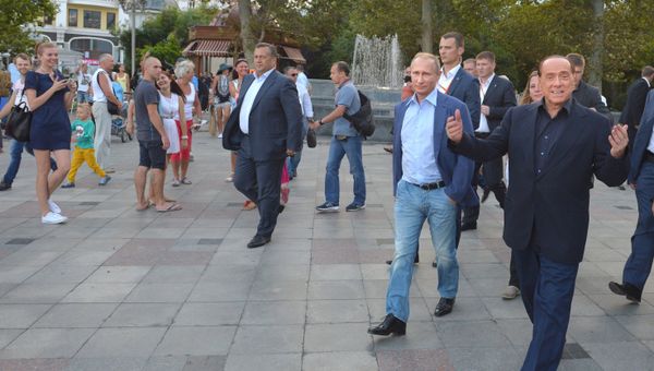 Рабочая поездка президента РФ В.Путина в Крымский федеральный округ