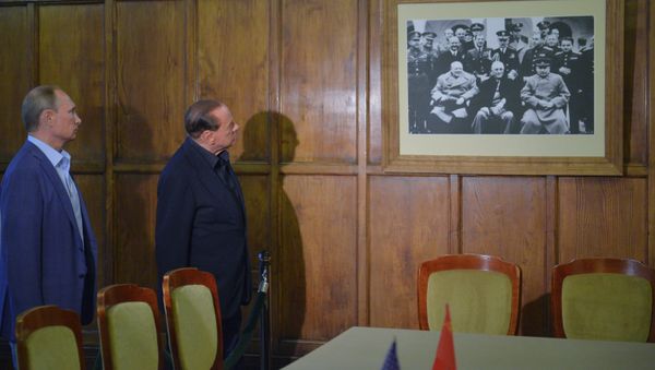 Рабочая поездка президента РФ В.Путина в Крымский федеральный округ