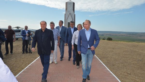 Рабочая поездка президента РФ В.Путина в Крымский федеральный округ
