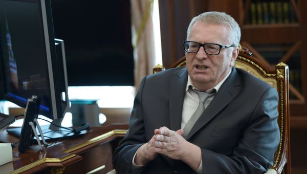 Встреча президента РФ В.Путина и с лидером ЛДПР В.Жириновским