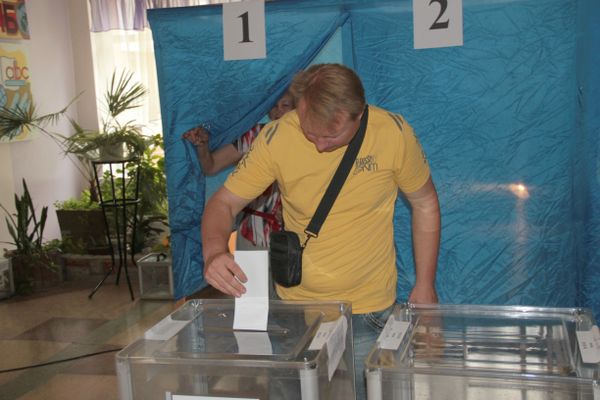Довыборы в Госсовет РК 13 сентября 2015 года. Пгт. Гвардейское.