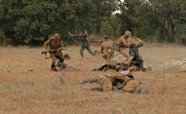 Военно-исторический фестиваль Федюхины высоты под Севастополем