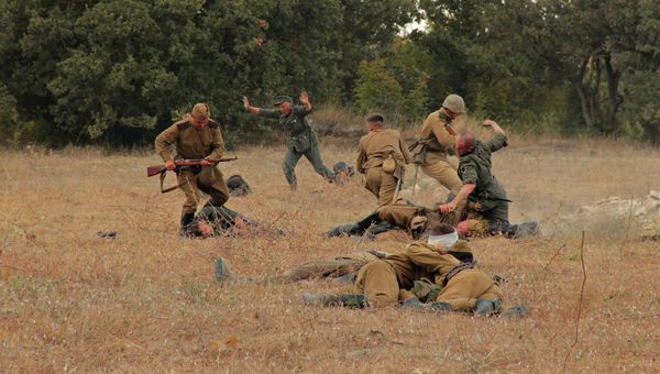 Военно-исторический фестиваль Федюхины высоты под Севастополем