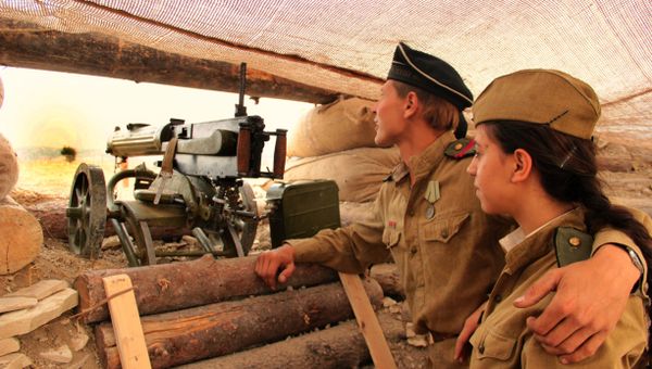 Военно-исторический фестиваль Федюхины высоты под Севастополем
