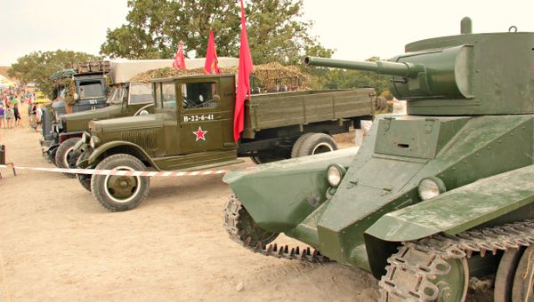 Военно-исторический фестиваль Федюхины высоты под Севастополем